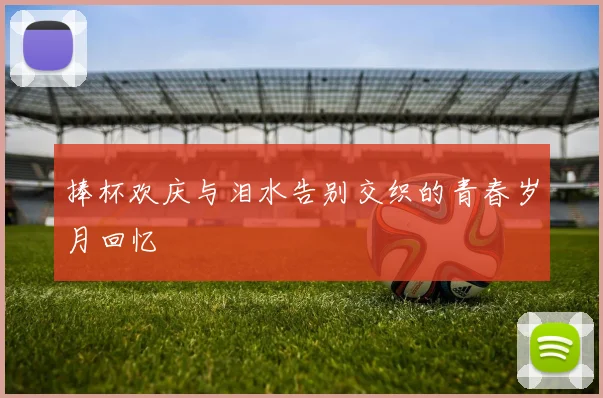 捧杯欢庆与泪水告别交织的青春岁月回忆